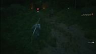 The path to Caer Norvent is a simple, linear wooded path (Image via Square Enix)